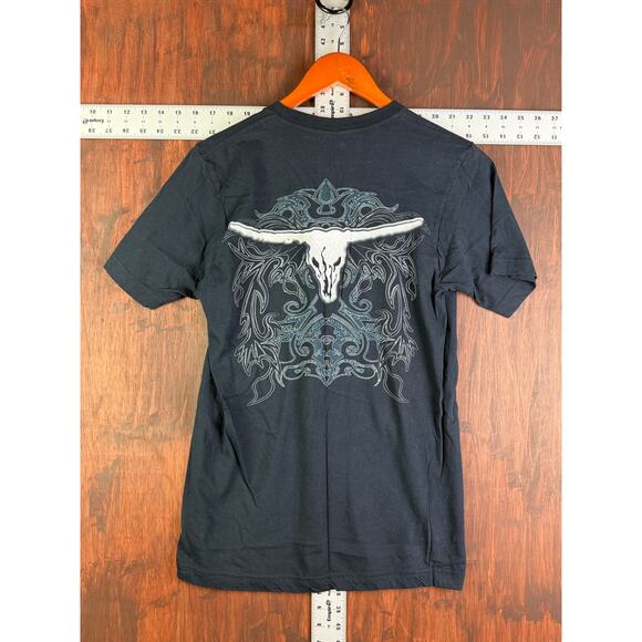 Brooks & Dunn Tultex Fine Jersey Tour Shirt‎ Country Black Mens Medium Vintage - Picture 4 of 4